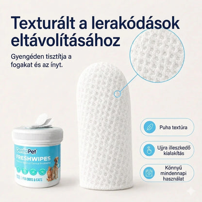 DentaPet - Fogtisztító Ujjkendő