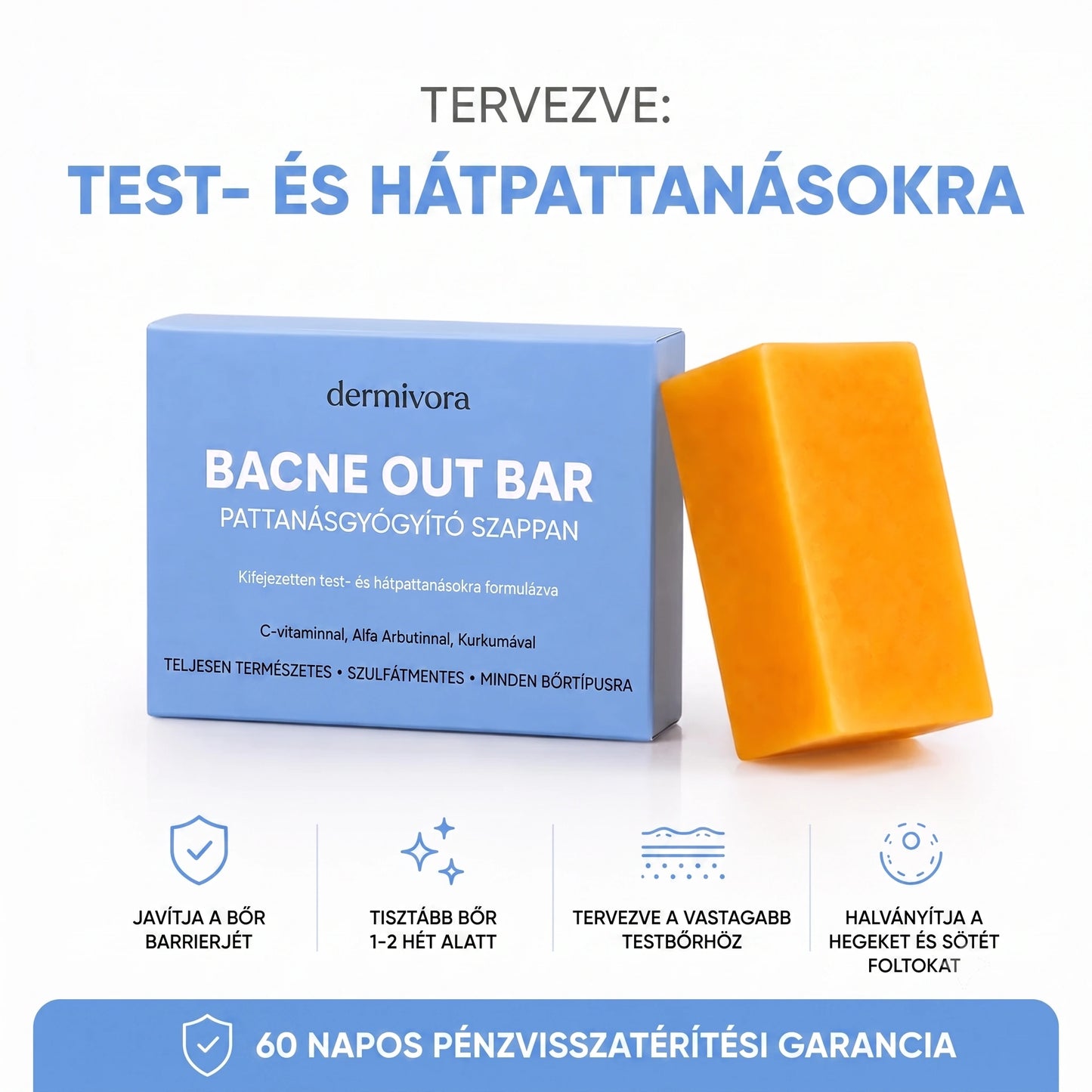 Hátpattanás Elleni Szappan