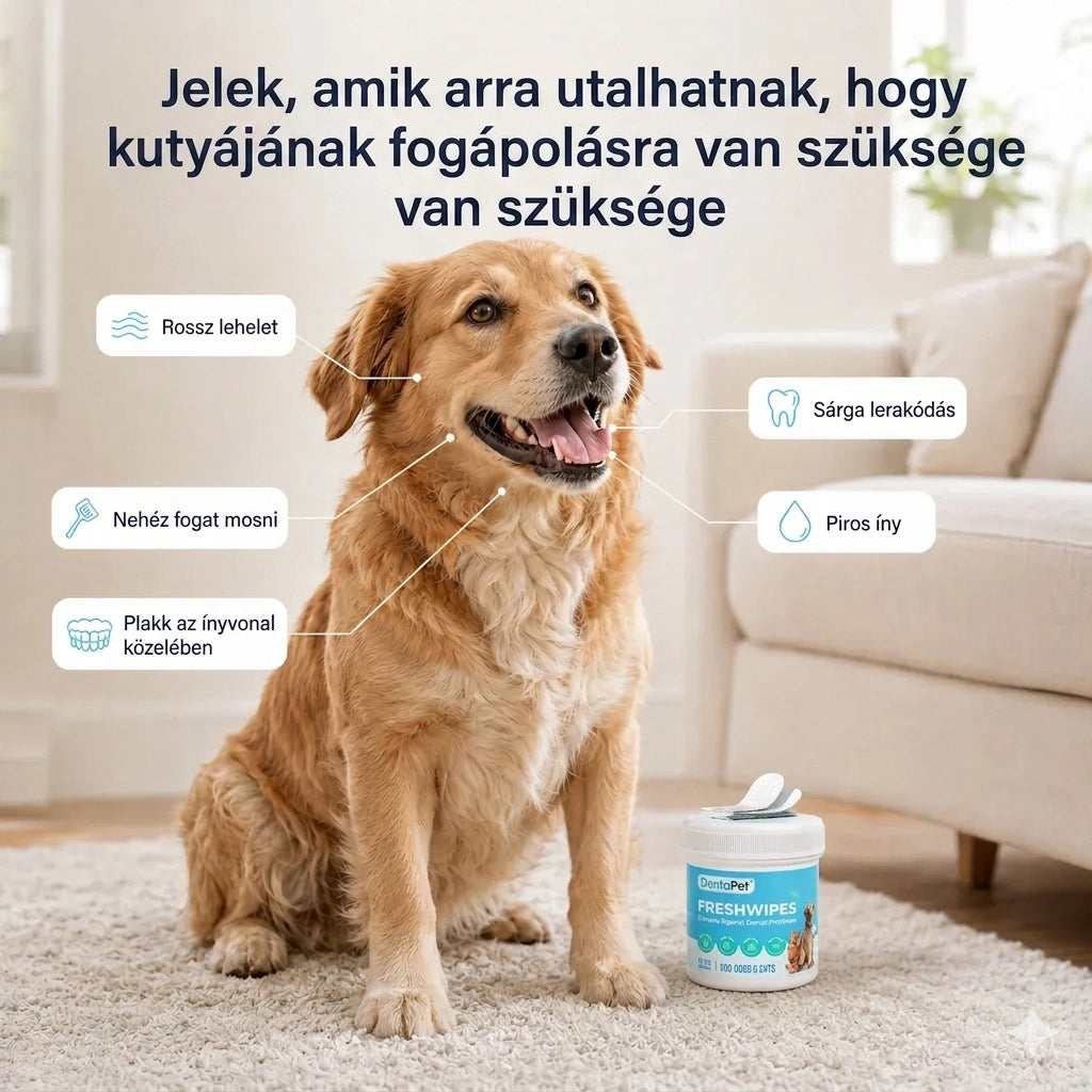 DentaPet - Fogtisztító Ujjkendő
