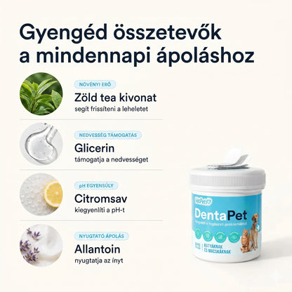 DentaPet - Fogtisztító Ujjkendő