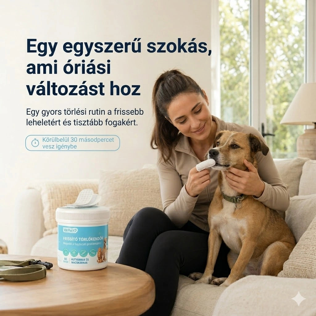 DentaPet - Fogtisztító Ujjkendő