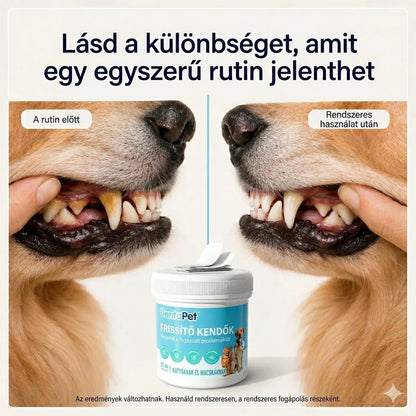 DentaPet - Fogtisztító Ujjkendő